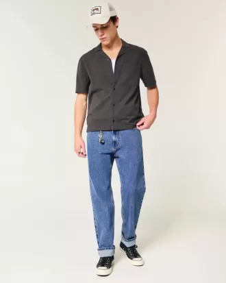 Medium Wash Loose Jeans