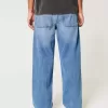 Medium Wash Super Baggy Jeans