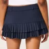 Micro-Pleat Mini Skort