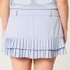 Micro-Pleat Mini Skort