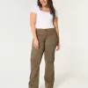 Mid-Rise Relaxed Cargo Boot Pants Mid-Rise Relaxed Cargo Boot Pants