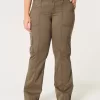 Mid-Rise Relaxed Cargo Boot Pants Mid-Rise Relaxed Cargo Boot Pants