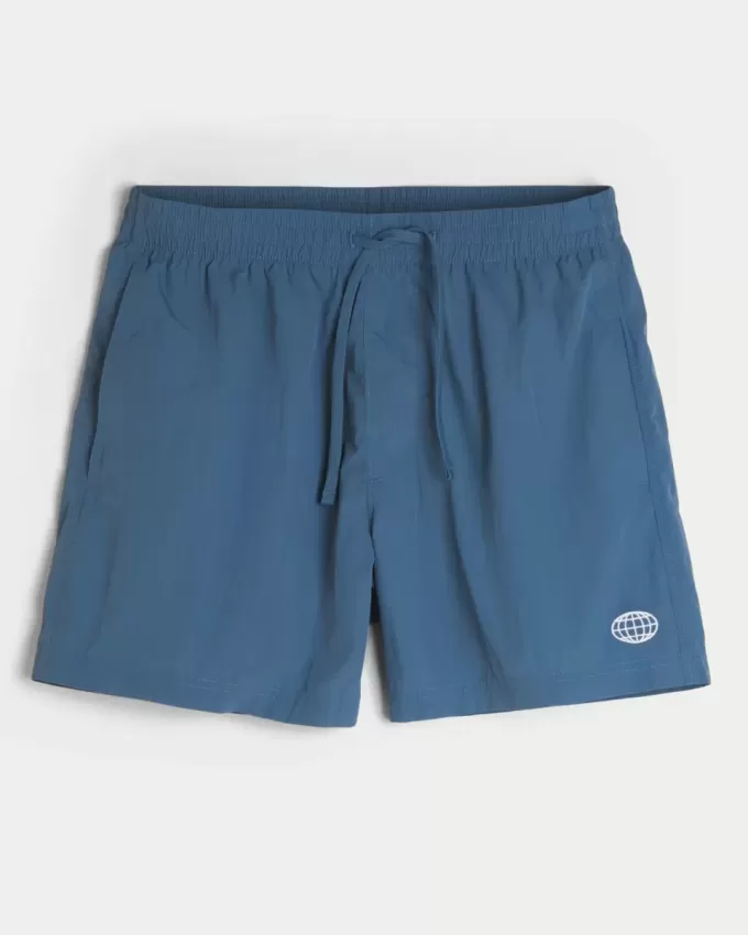 Mid-Thigh Baggy Soccer Shorts