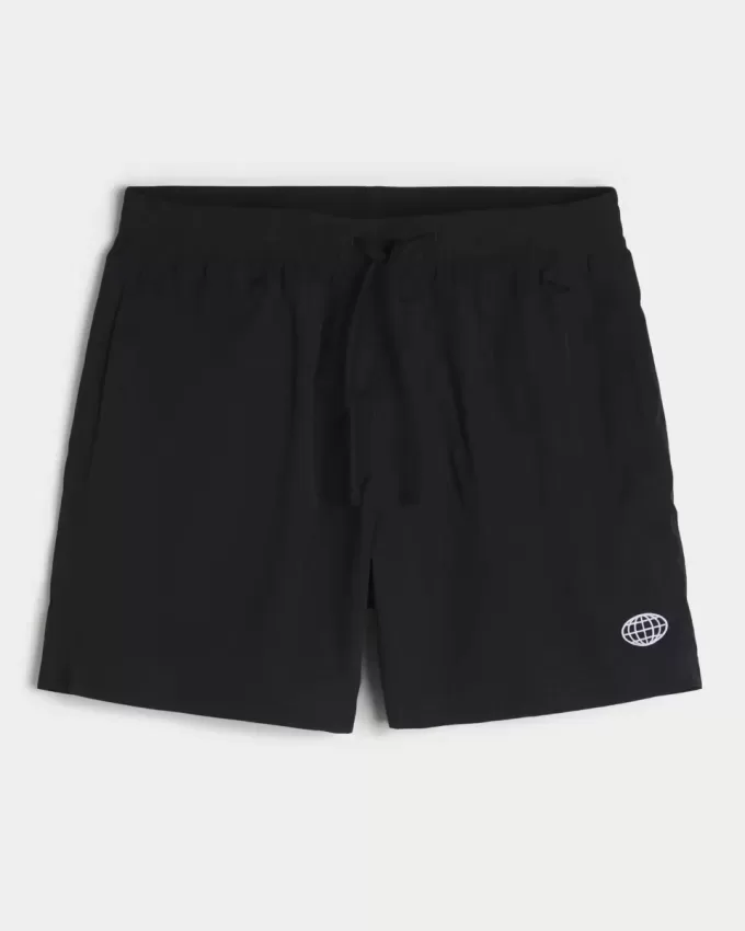 Mid-Thigh Baggy Soccer Shorts