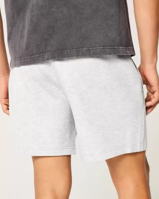 Mid-Thigh Cooling Fleece Shorts Mid-Thigh Cooling Fleece Shorts