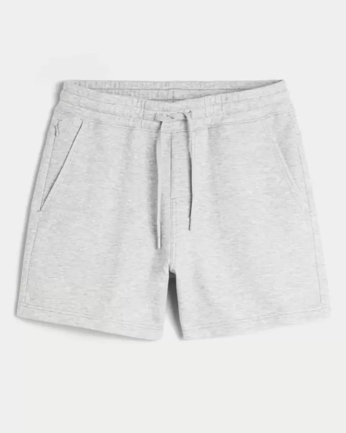 Mid-Thigh Cooling Fleece Shorts Mid-Thigh Cooling Fleece Shorts