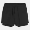 Mid-Thigh Hybrid Active Shorts Mid-Thigh Hybrid Active Shorts