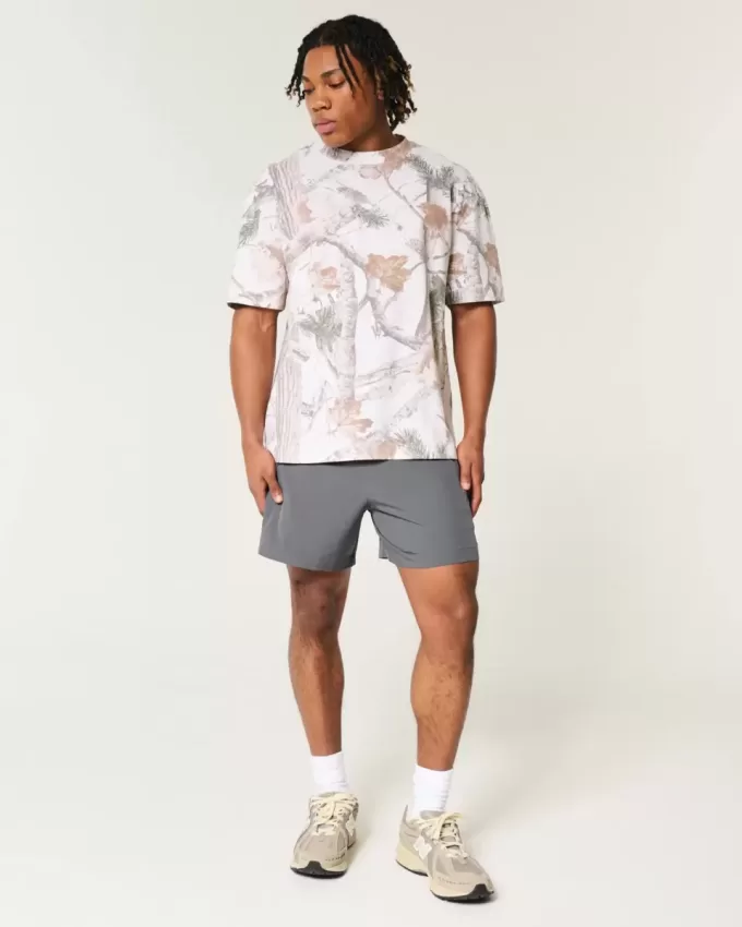 Mid-Thigh Hybrid Active Shorts Mid-Thigh Hybrid Active Shorts