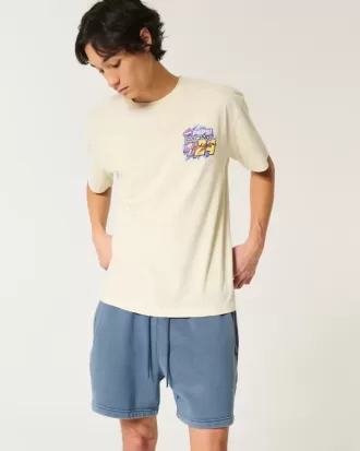 Mid-Thigh Loose Fleece Shorts