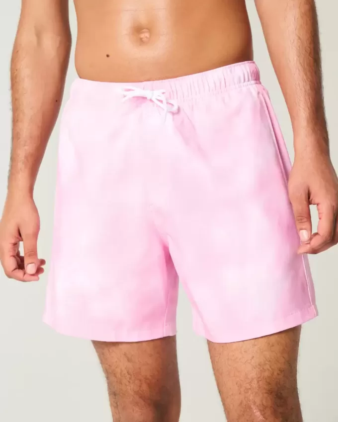 Mid-Thigh Volley Swim Trunks Mid-Thigh Volley Swim Trunks