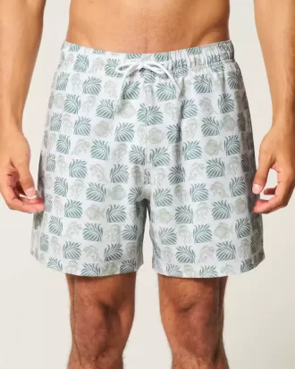 Mid-Thigh Volley Swim Trunks