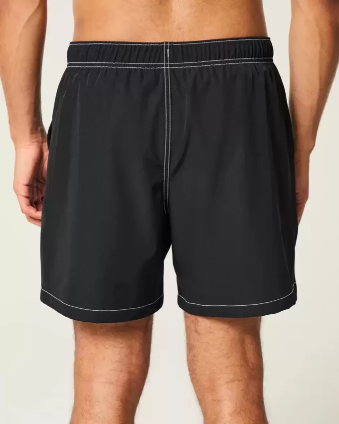 Mid-Thigh Volley Swim Trunks