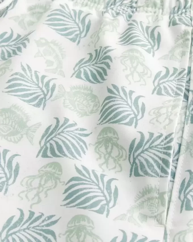 Mid-Thigh Volley Swim Trunks