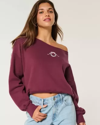 Mini Wreath Graphic Sweatshirt