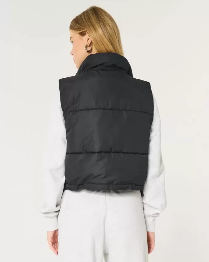 Mini Zip-Up Puffer Vest Mini Zip-Up Puffer Vest