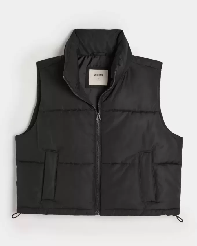 Mini Zip-Up Puffer Vest Mini Zip-Up Puffer Vest