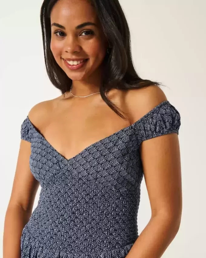 Off-the-Shoulder Asymmetrical Hem Mini Dress Off-the-Shoulder Asymmetrical Hem Mini Dress