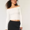Off-the-Shoulder Cable-Knit Sweater Off-the-Shoulder Cable-Knit Sweater