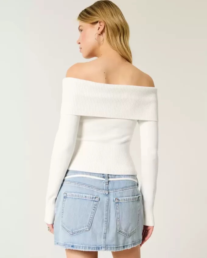 Off-the-Shoulder Sweater Off-the-Shoulder Sweater
