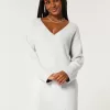 On/Off the shoulder Jersey Sweater Dress On/Off the shoulder Jersey Sweater Dress