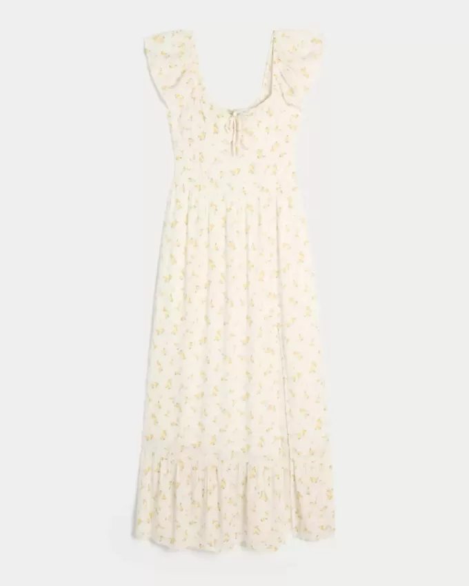 On/Off-the-Shoulder Maxi Dress On/Off-the-Shoulder Maxi Dress