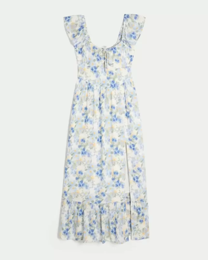 On/Off-the-Shoulder Maxi Dress On/Off-the-Shoulder Maxi Dress