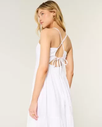 Open Back Maxi Dress