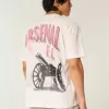 Oversized Arsenal Graphic Tee Oversized Arsenal Graphic Tee