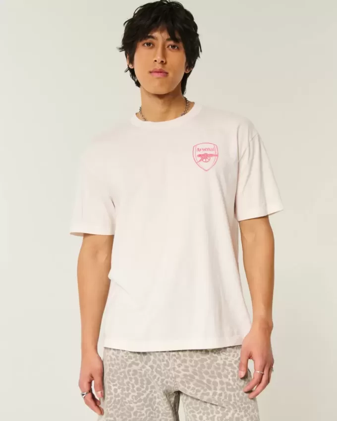 Oversized Arsenal Graphic Tee Oversized Arsenal Graphic Tee