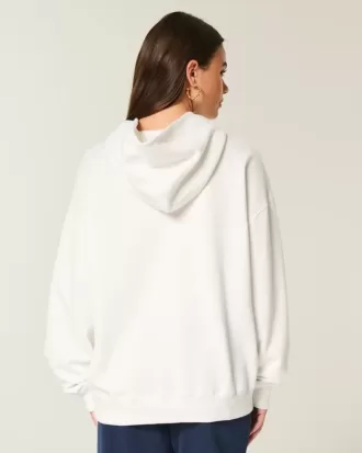 Oversized East Coast Graphic Hoodie