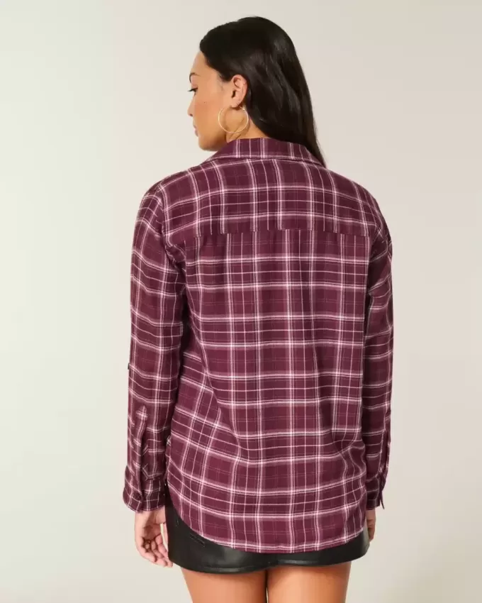 Oversized Flannel Shirt