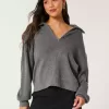Oversized Half-Zip Sweater Oversized Half-Zip Sweater