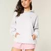 Oversized I Heart LA Graphic Hoodie