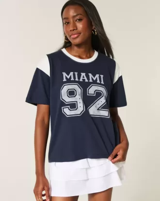 Oversized Miami Graphic Tee