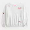Oversized Off-the-Shoulder Lunar New Year Graphic Sweatshirt Oversized Off-the-Shoulder Lunar New Year Graphic Sweatshirt