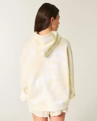 Oversized Wash Effect Hoodie Oversized Wash Effect Hoodie