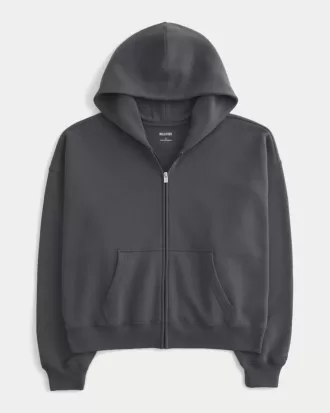 Oversized Zip-Up Hoodie