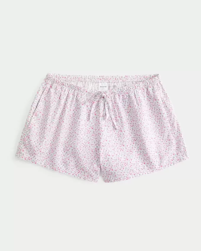 Oxford Cotton Tie Shorts Oxford Cotton Tie Shorts