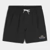 Puerto Viejo Graphic Mid-Thigh Volley Swim Trunks