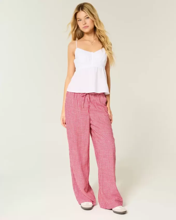 Pull-On Slub Pants Pull-On Slub Pants