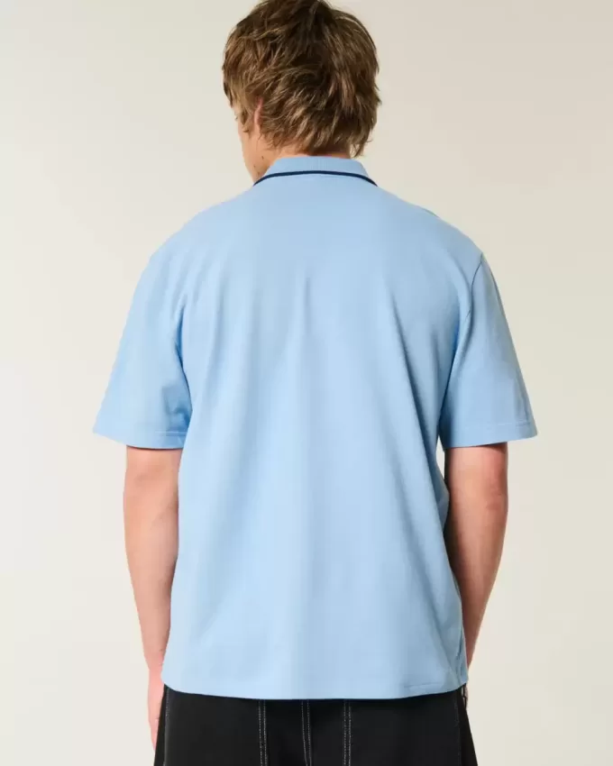 Relaxed Logo Polo