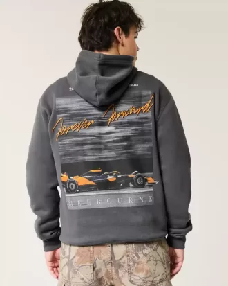 Relaxed McLaren Forever Forward Graphic Hoodie