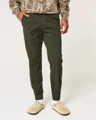 Relaxed Twill Joggers