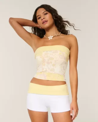 Reversible Knit Shortie Shorts