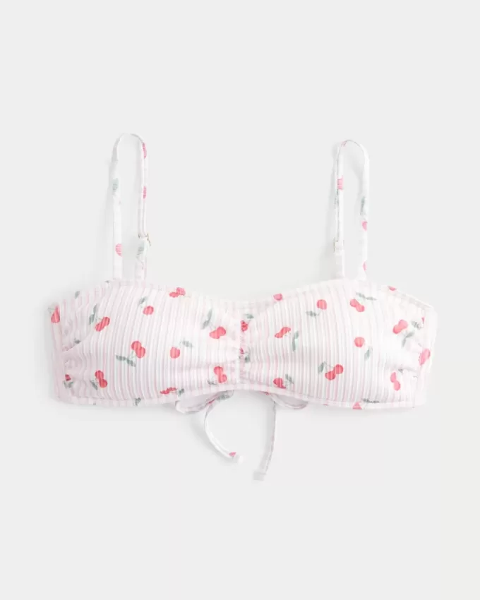 Ribbed Scoop Bikini Top Ribbed Scoop Bikini Top