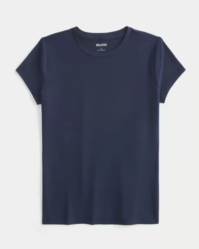 Seamless Fabric Crew Baby Tee
