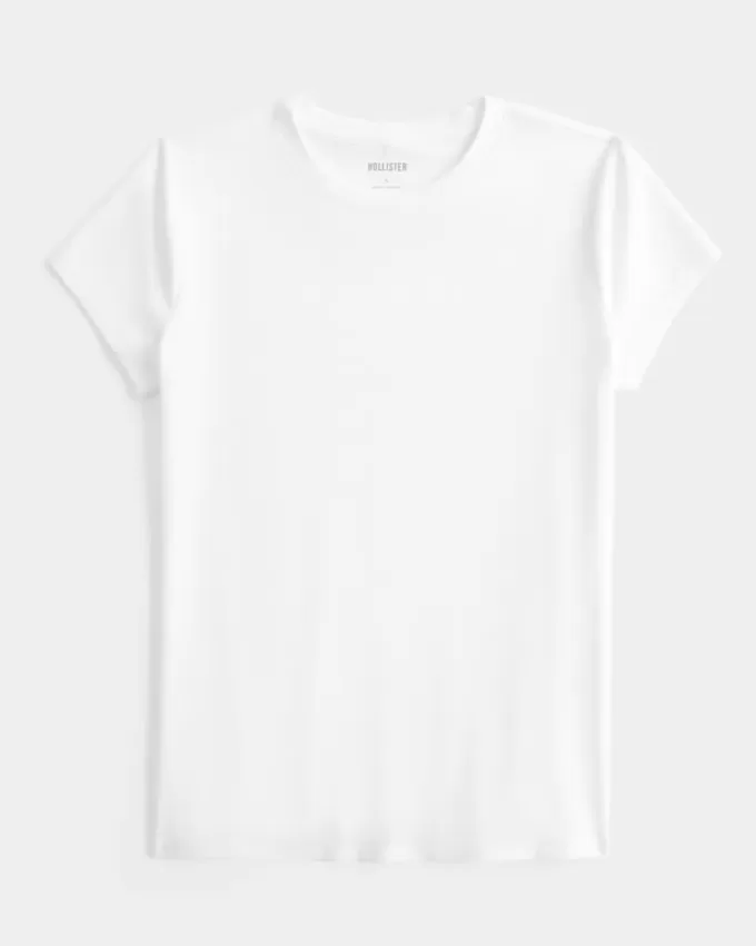 Seamless Fabric Crew Baby Tee
