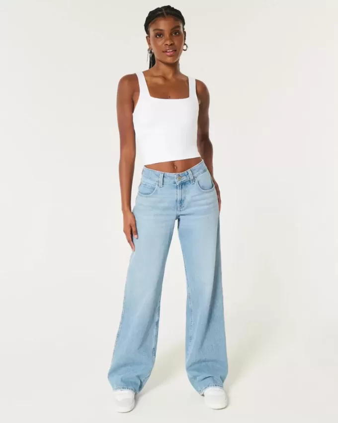 Seamless Fabric Square-Neck Tank Seamless Fabric Square-Neck Tank