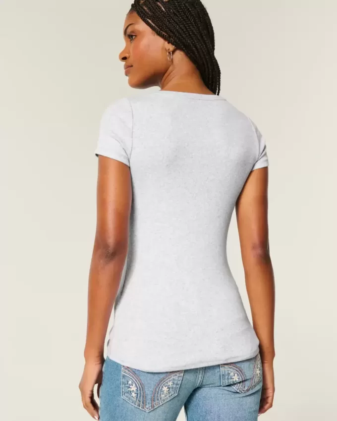 Short-Sleeve Henley Short-Sleeve Henley