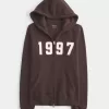 Slim 1997 Graphic Zip-Up Hoodie Slim 1997 Graphic Zip-Up Hoodie